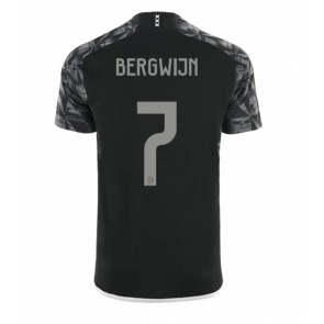 Ajax Steven Bergwijn #7 Alternativní Dres 2023-24 Krátký Rukáv